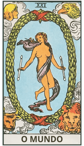 Imagem da carta O Mundo
